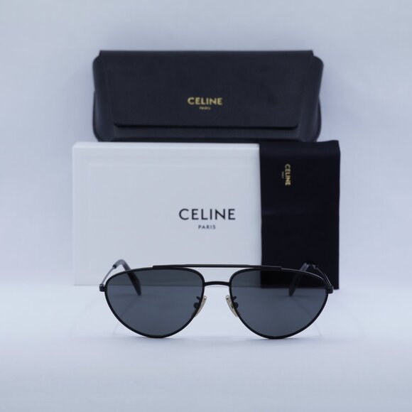 Final Price! Celine CL40077U 02A Matte Black Sunglasses - Picture 4 of 12